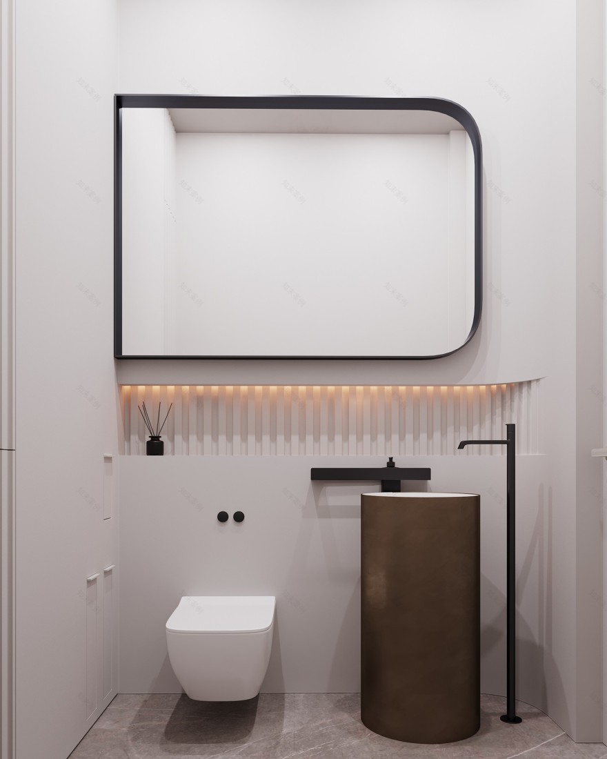 莫斯科法式极简公寓丨俄罗斯莫斯科丨ABarchitects 工作室-25