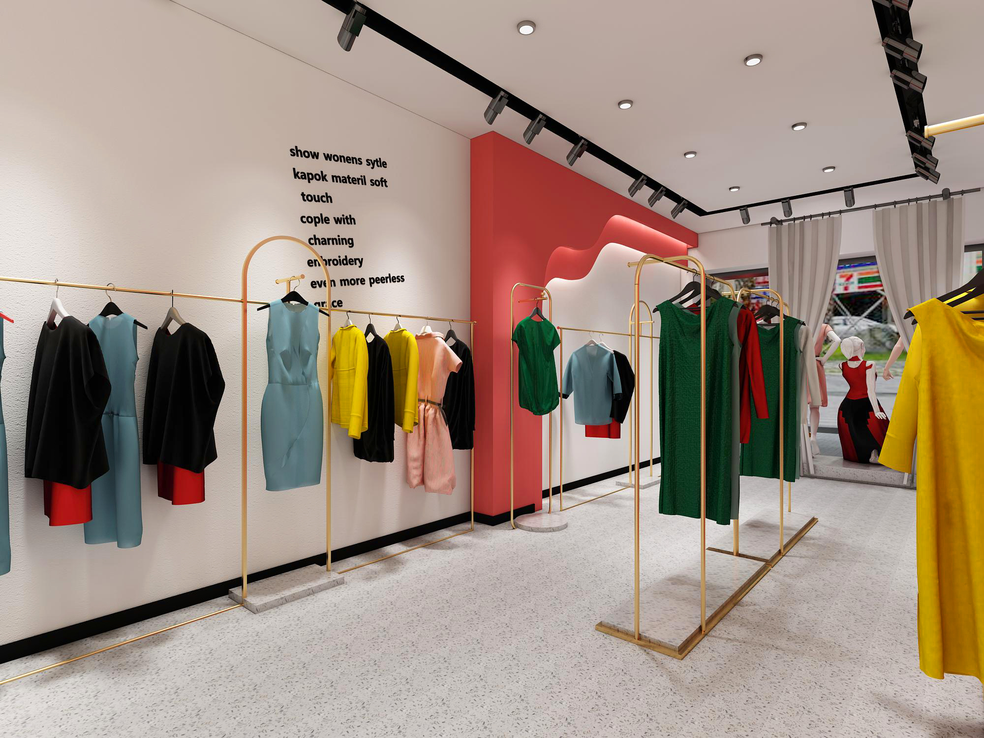 服装店室内图-1