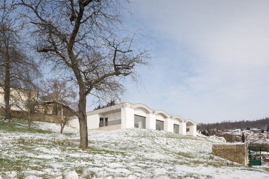 Vulcano+Gibello Architectes丨别墅建筑丨House on the Hillside-8