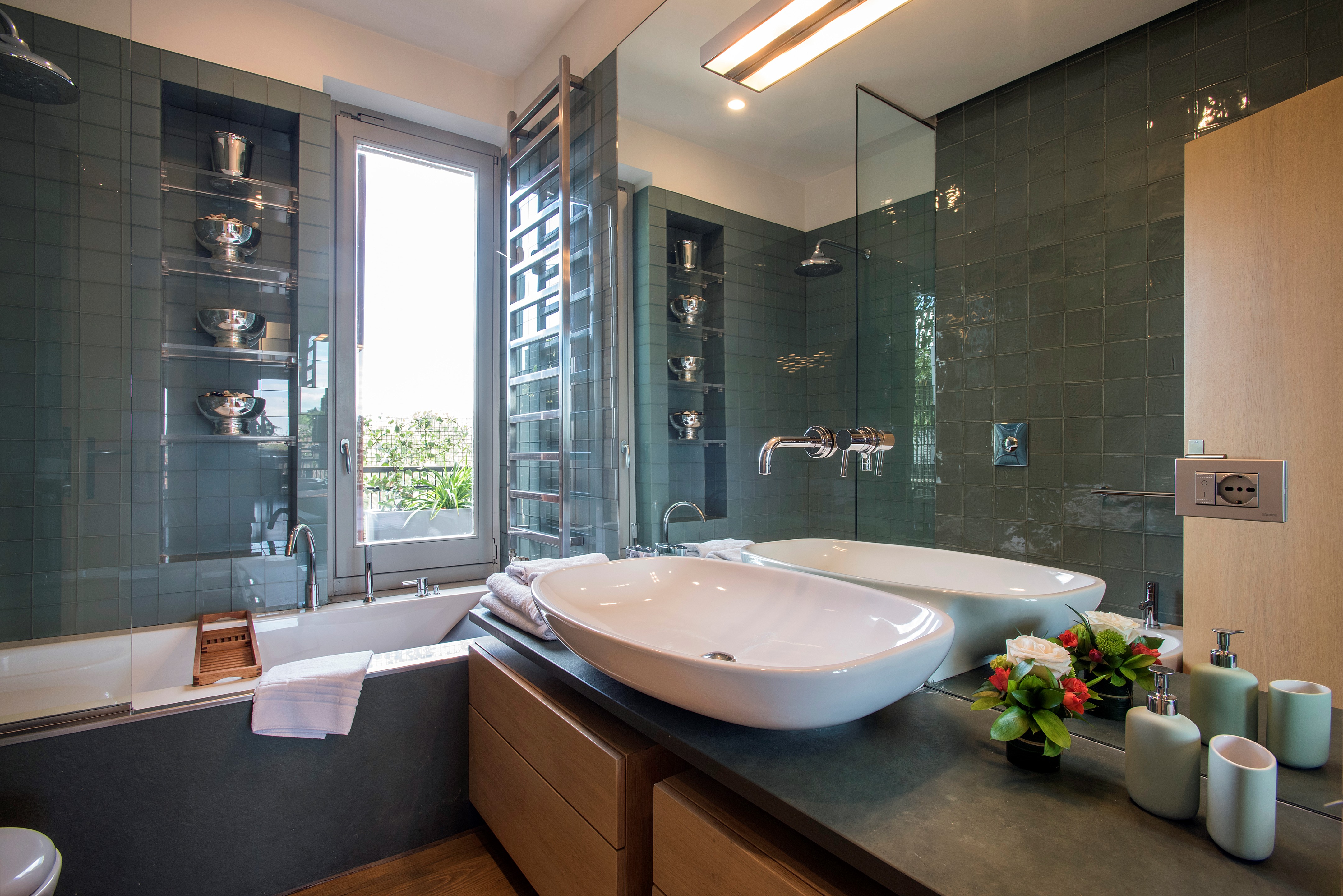 鸟语绿意中的宁静空间——罗马 Gianicolo 与 Trastevere 间 Oasi 公寓设计-44