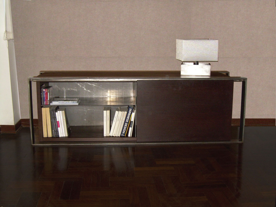 定制尺寸与材质的移动储物柜-4