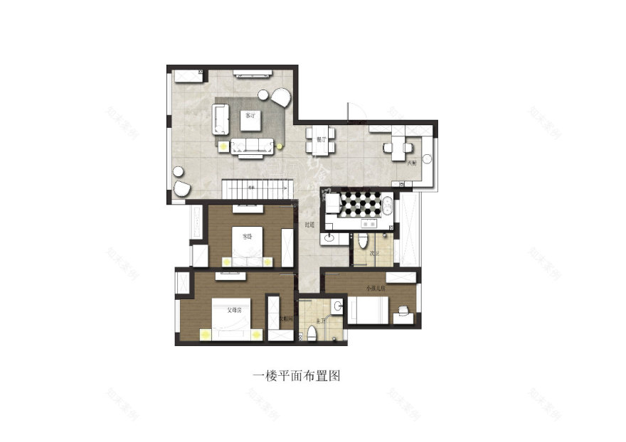 天空之城 | 江苏泰州 260 平米现代家居设计-10