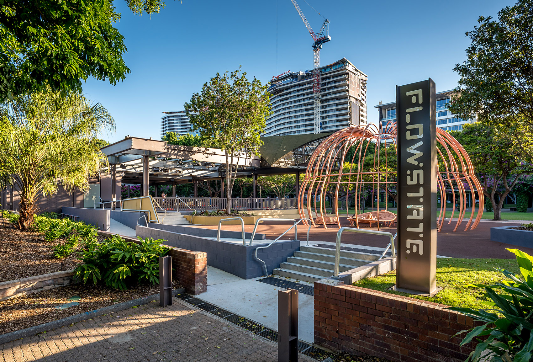 Flowstate城市公共空间，昆士兰/充满雄心和创造力的城市实验，揭示未来的发展方向-53
