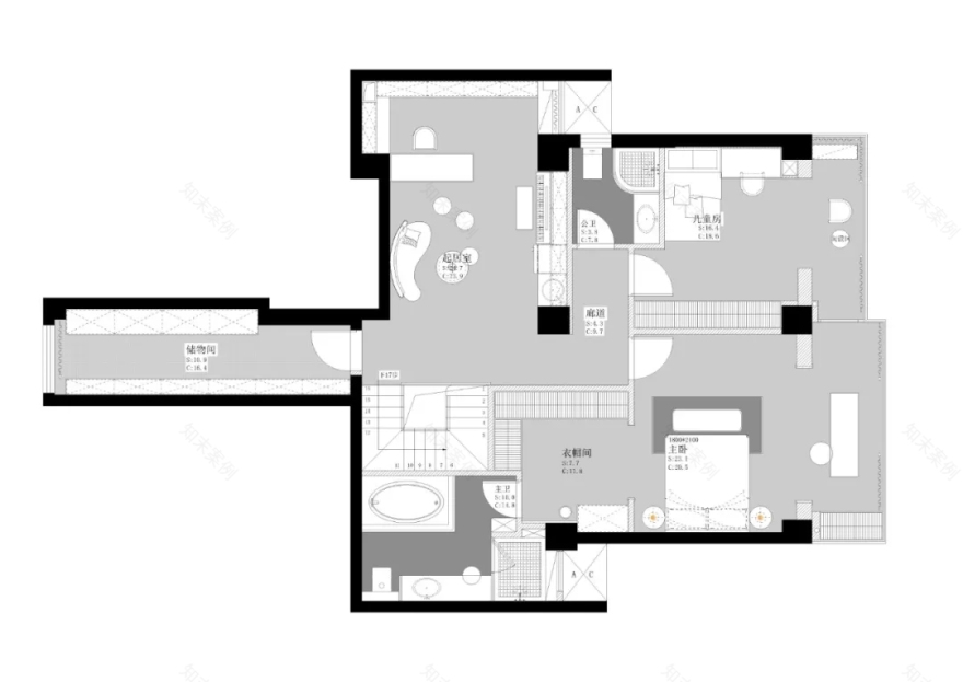厦门新景世纪城 257㎡优雅音乐蓝调空间-48