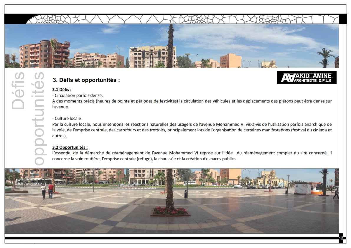 Proposition Urbaine Boulevard Mohamed VI-6