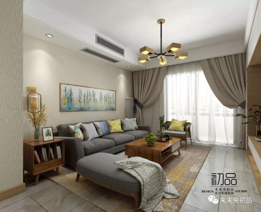 香榭水都 102㎡书香世家设计-3