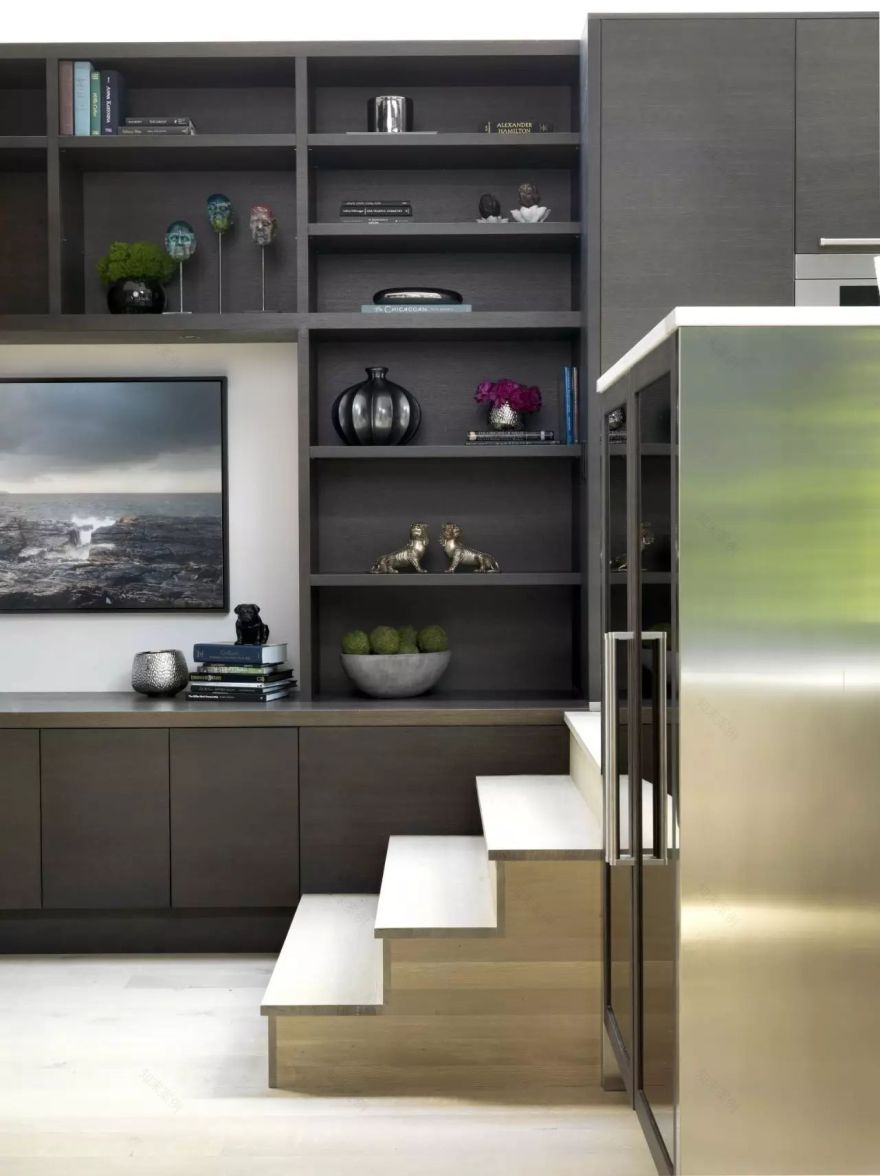 高级黑的艺术 | 芝加哥设计工作室的精致家居-109