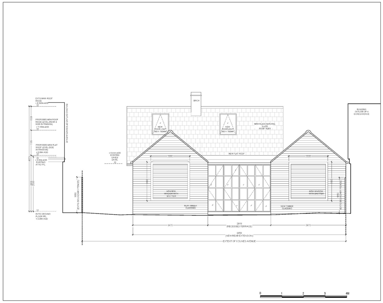 Camber Sands 家庭住宅扩建，绿色环保设计提升居住品质-3