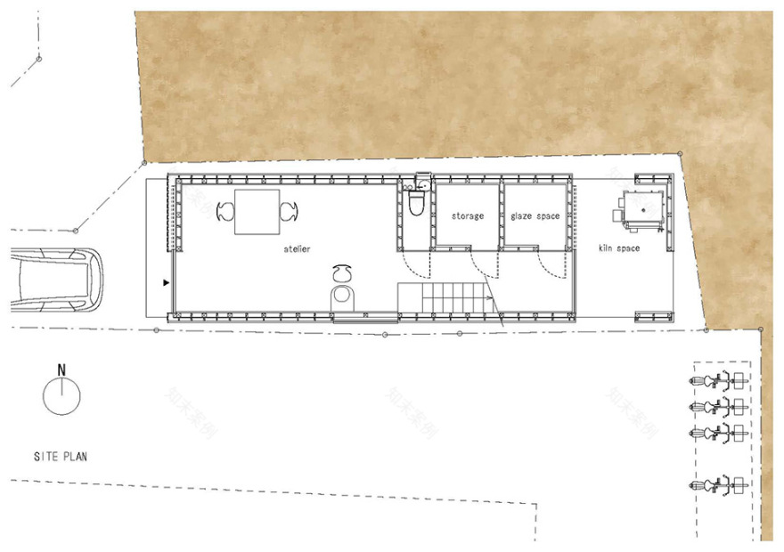 大阪陶艺家之家丨日本大阪丨Office for Environment Architecture-38