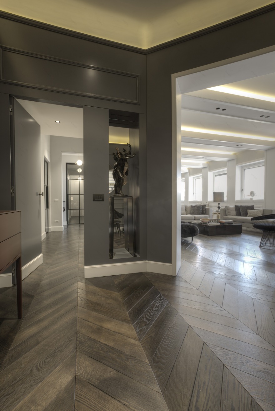 罗马 300 平米公寓的时光穿越之旅-1