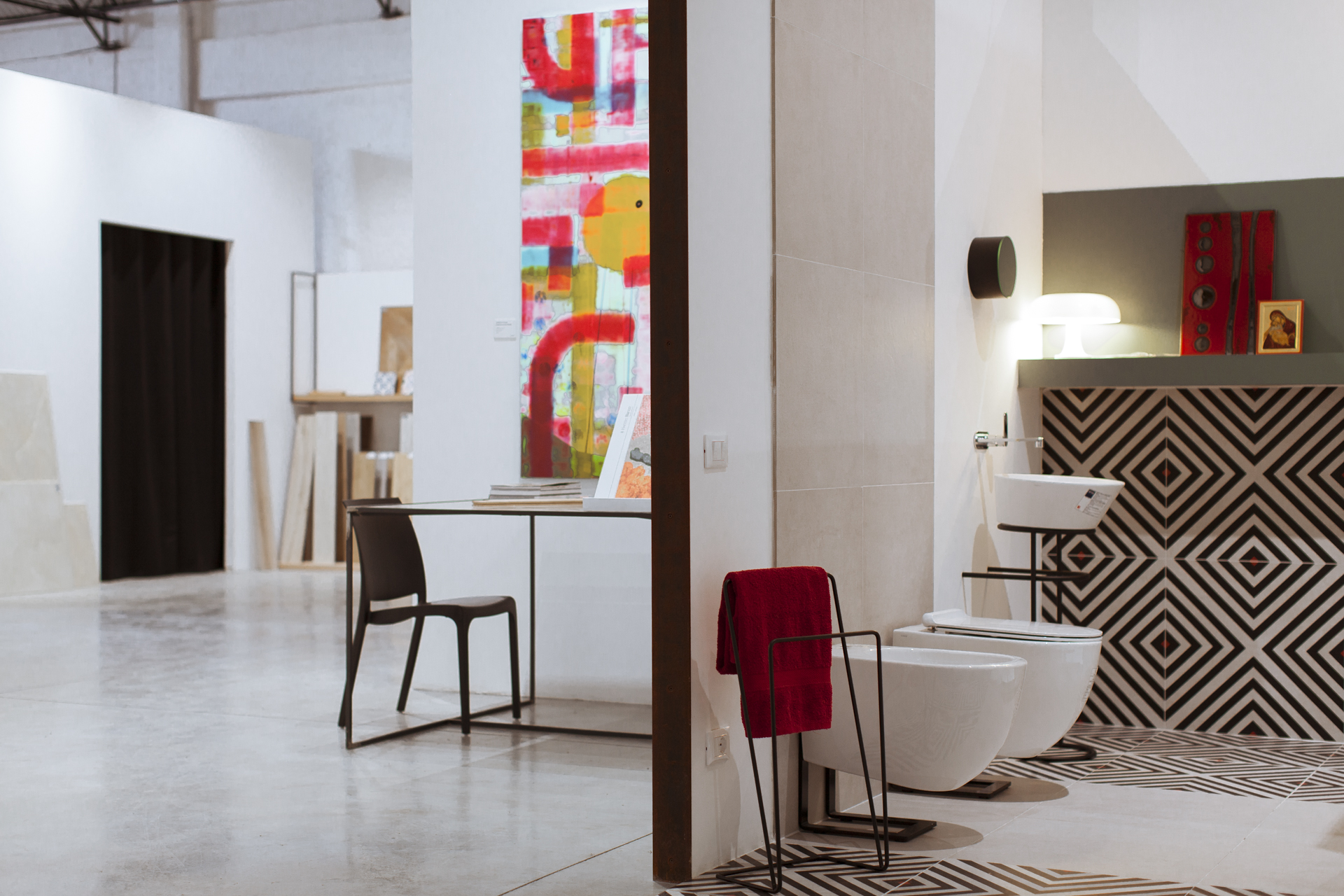 CRATIVE HUB·SHOWROOM · 变革中的瓷砖展示空间丨ItalyTrapani丨Valeria Ingrao Architetto-13