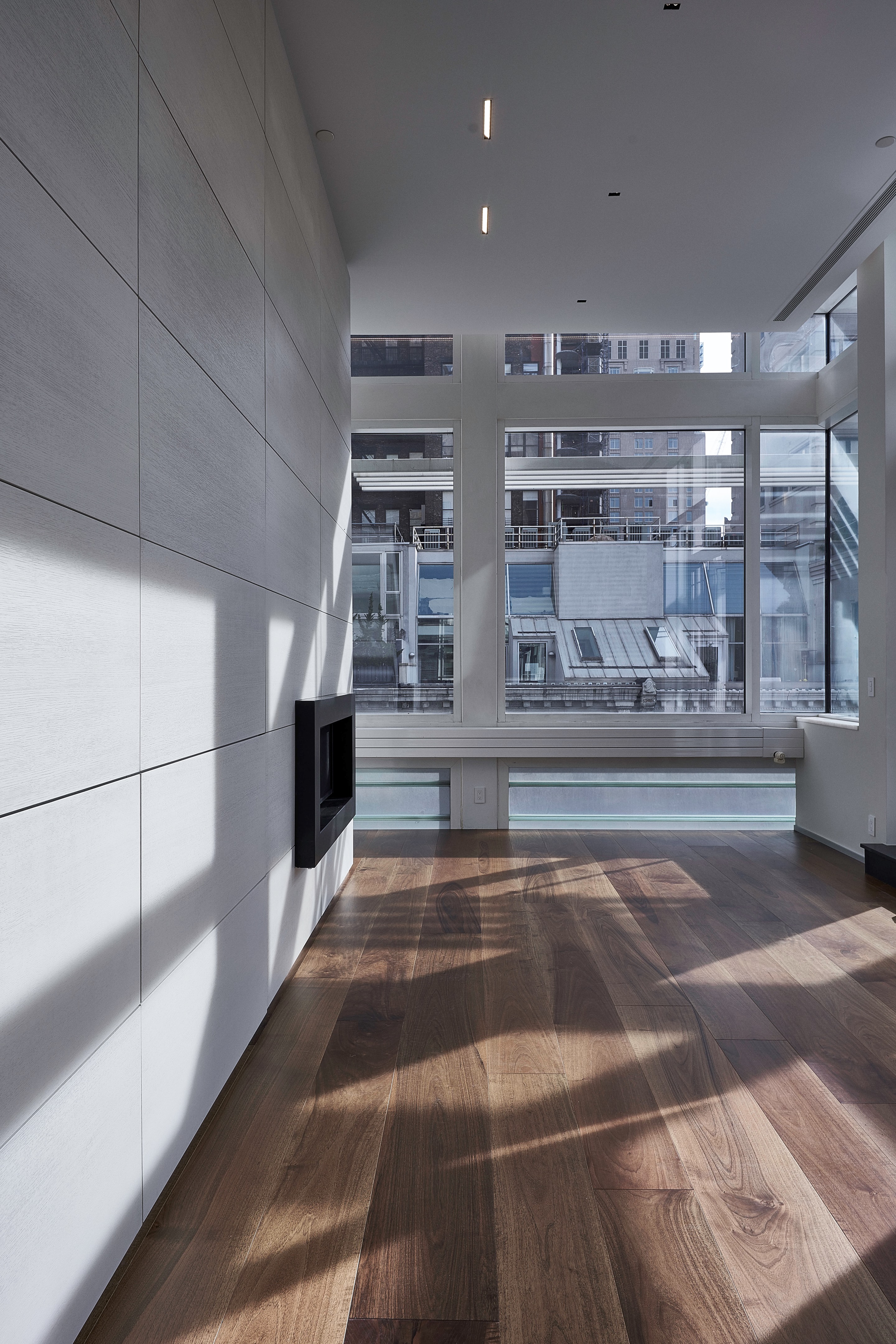 纽约 Warren Street 顶层公寓的精致室内设计-3