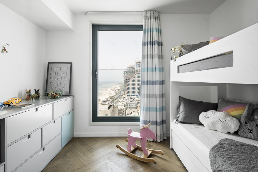 特拉维夫海景公寓的现代翻新-24