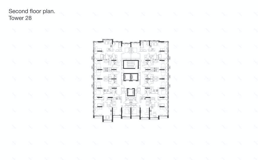 诺夫西伯利亚欧洲河滨公寓丨俄罗斯新西伯利亚丨KCAP Architects & Planners,DROM 等-54