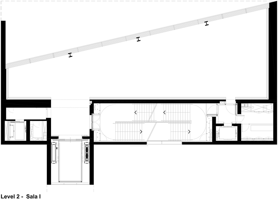 Prada基金会Torre大楼，米兰/为简单的体量赋予显著的空间差异性-49