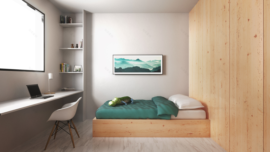 地中海风格的海景公寓改造-7