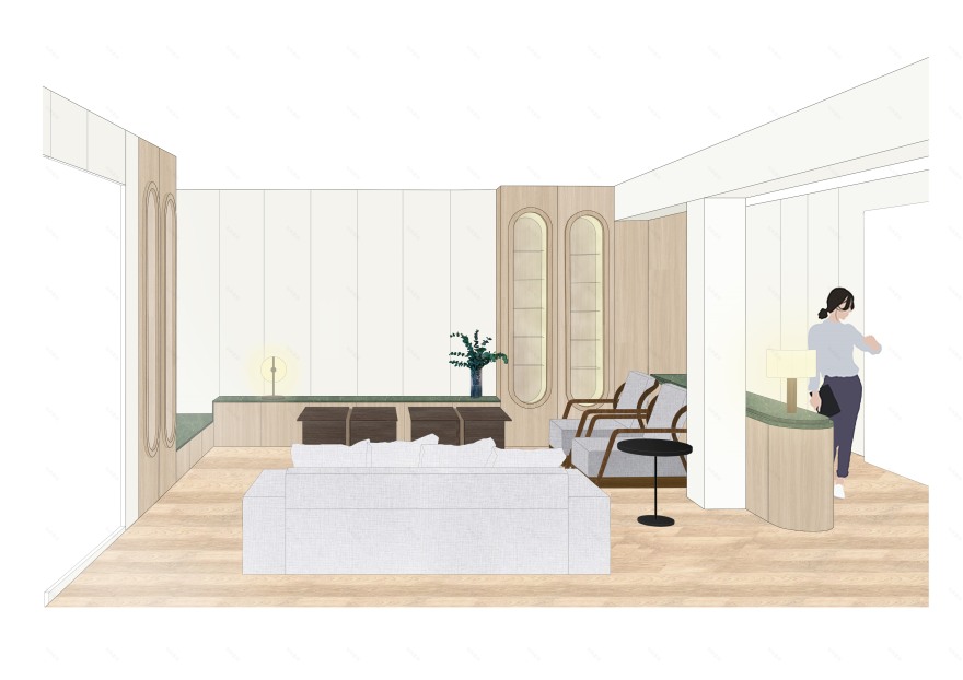 自然材料打造明亮宜居空间-22