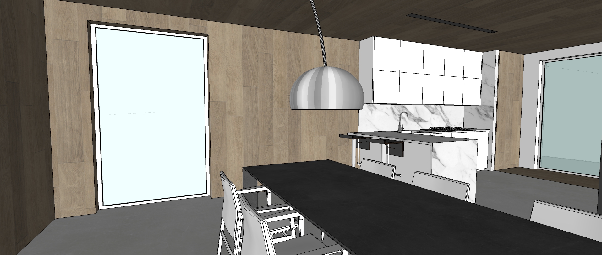 Progetto di Ristrutturazione e arredo di una villetta su due piani ad Osimo AN-29