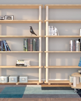 Eco- bookcase