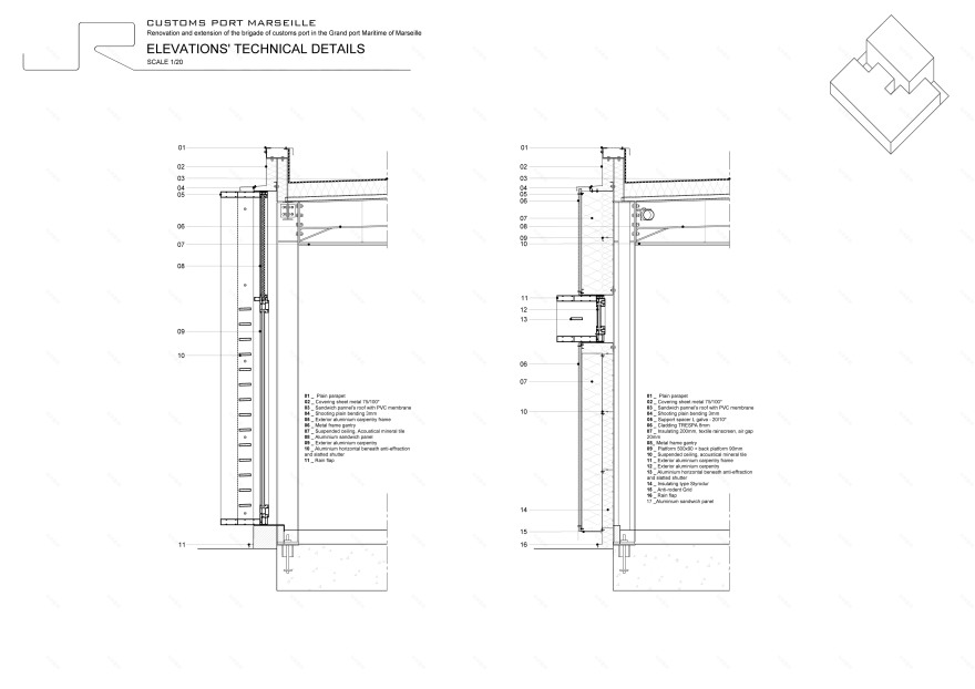 马赛海关港大楼改造 | 结构简约、环保节能-19