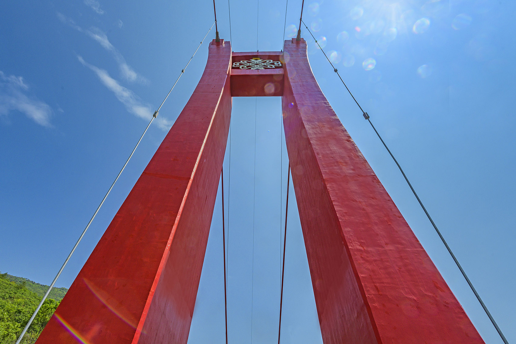 湟川三峡擎天玻璃桥，广东清远/吉尼斯纪录认证：“世界最长玻璃铺装悬索桥”-63