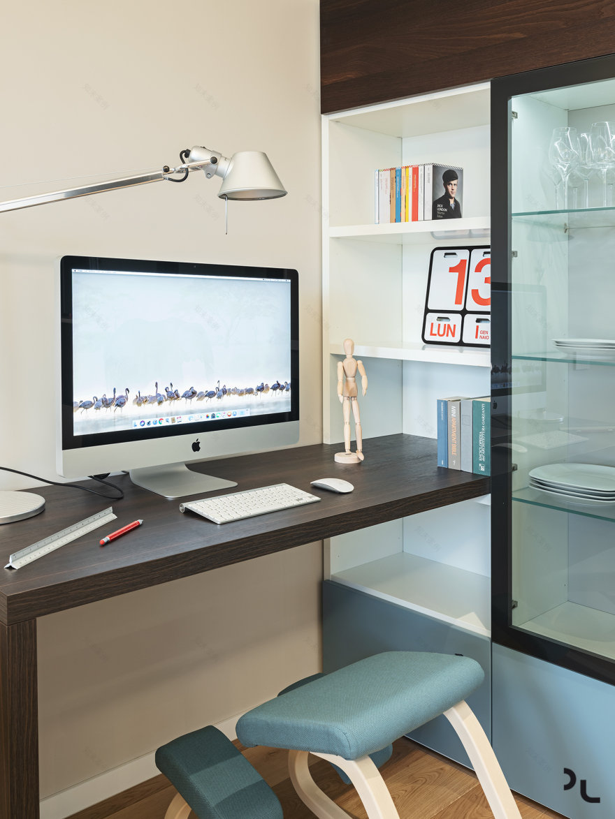 巴里城市气息 | 90 平米旧公寓的现代重生-14