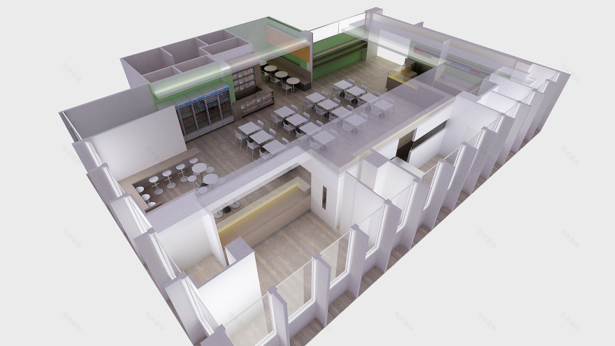 酒吧餐厅蝴蝶-3