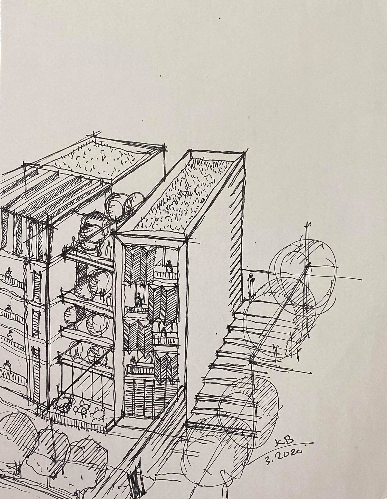 Jabal Amman _ Apartments Building Initial proposal-0