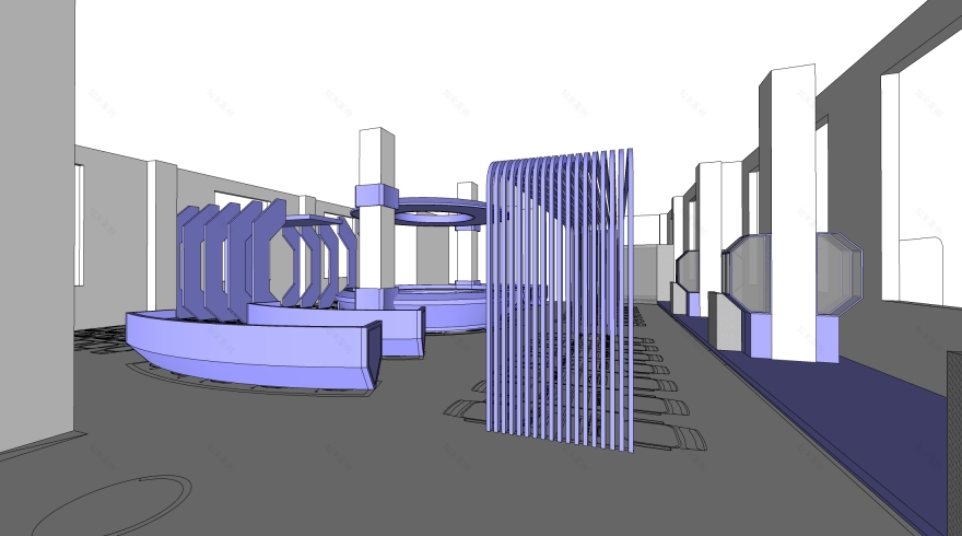 成都哔哩电竞体验店 | 下沉空间变身高颜值网咖-16