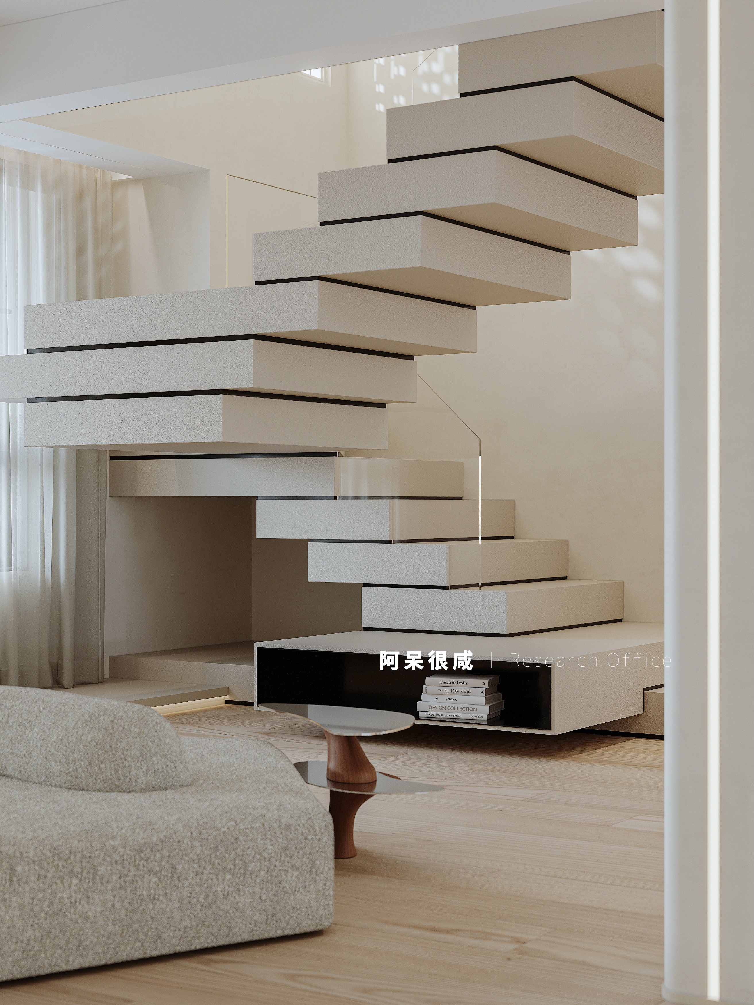 现代跃层 · 探索人心的美学空间-15