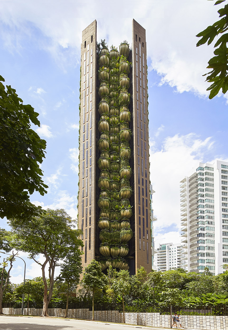 EDEN公寓楼，新加坡/将新加坡的花园景观推向天空-34