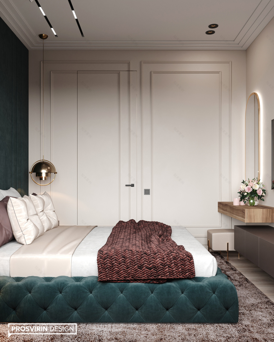 现代厨房与客厅设计,木质与石材的优雅融合-36