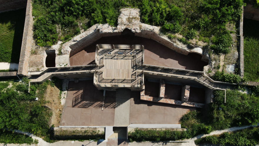 废墟中的重生 | 意大利 Ferrara 城墙公园考古重建-1