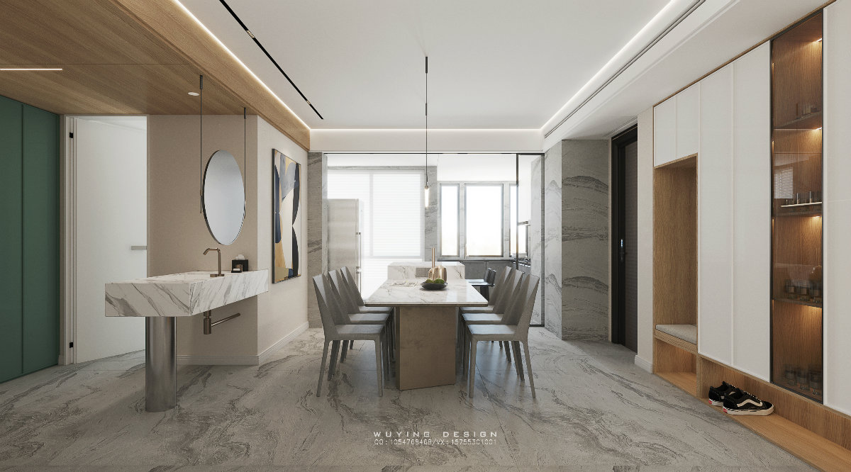 现代风格家装/WYD表现/無影设计-17