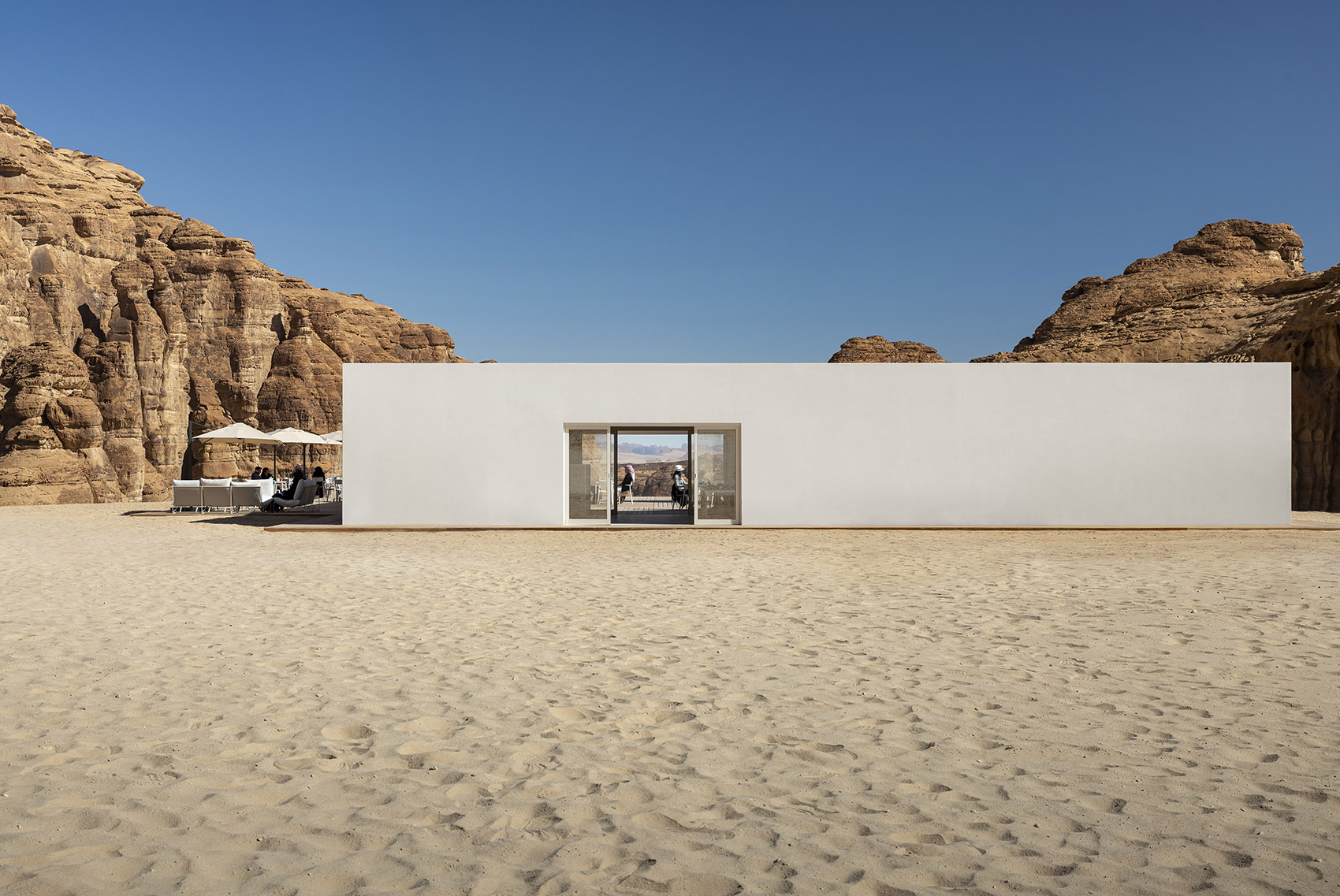 Desert X AlUla游客中心，沙特阿拉伯/无垠沙漠中的庇护所-6