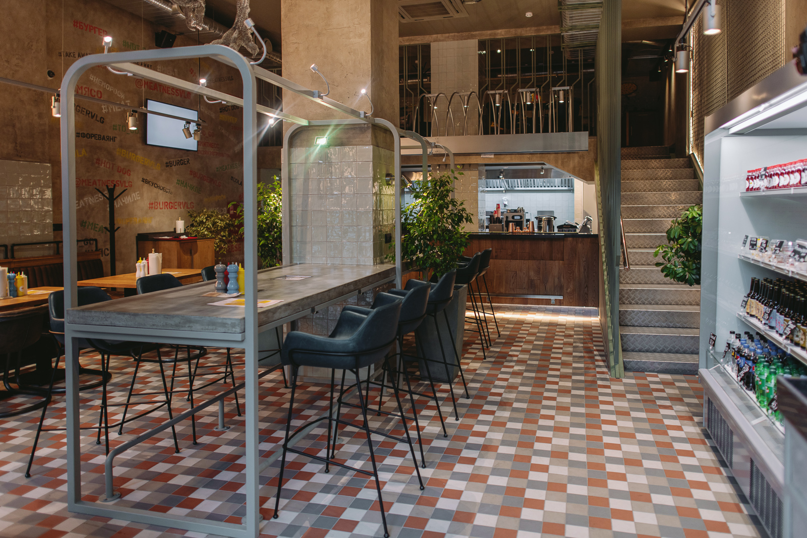 Детали Конструкций丨咖啡店丨Cafe "Meatness"-6