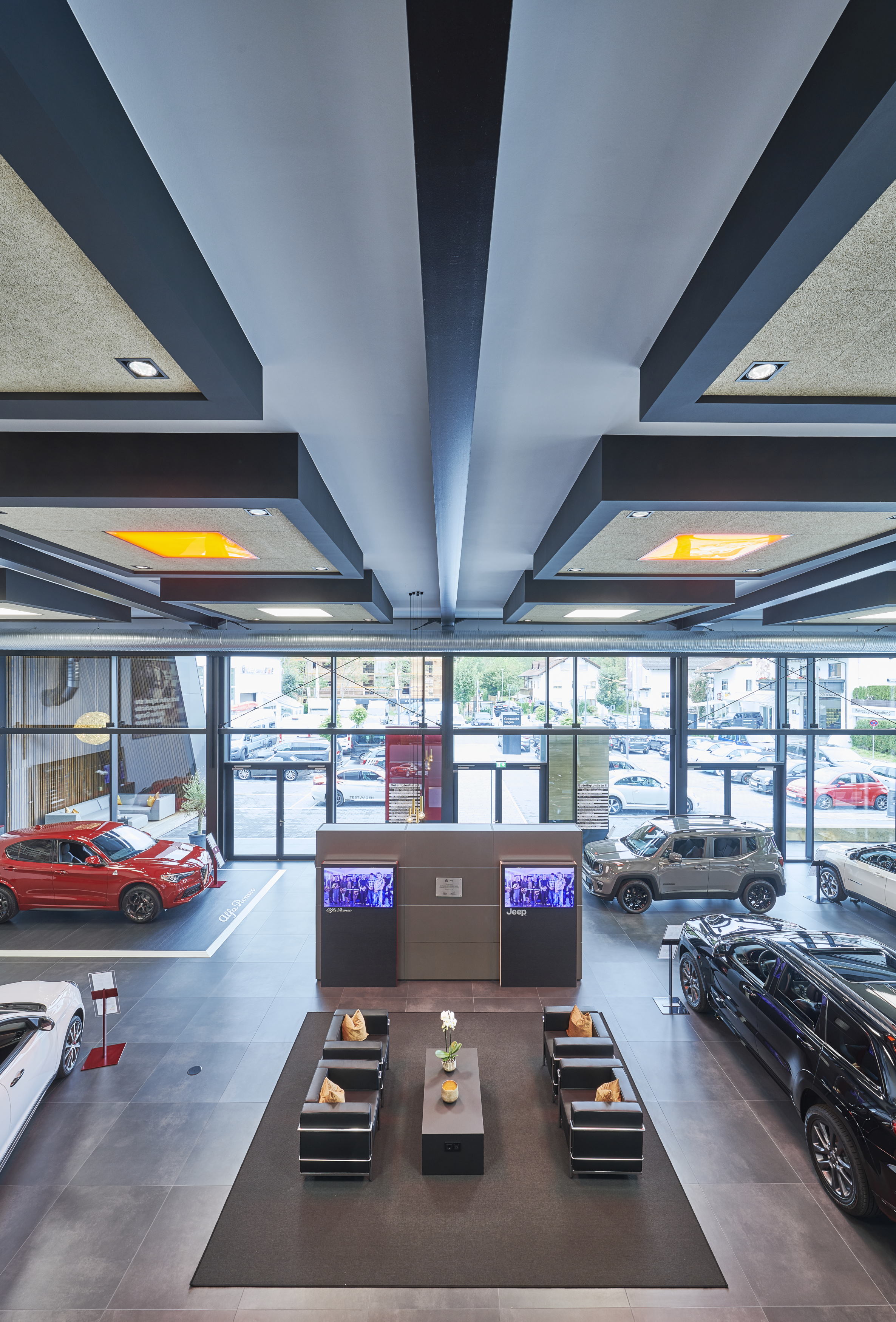 Fiat Chrysler Automobiles Showroom by Stoeger Architects Rohrdorf-6