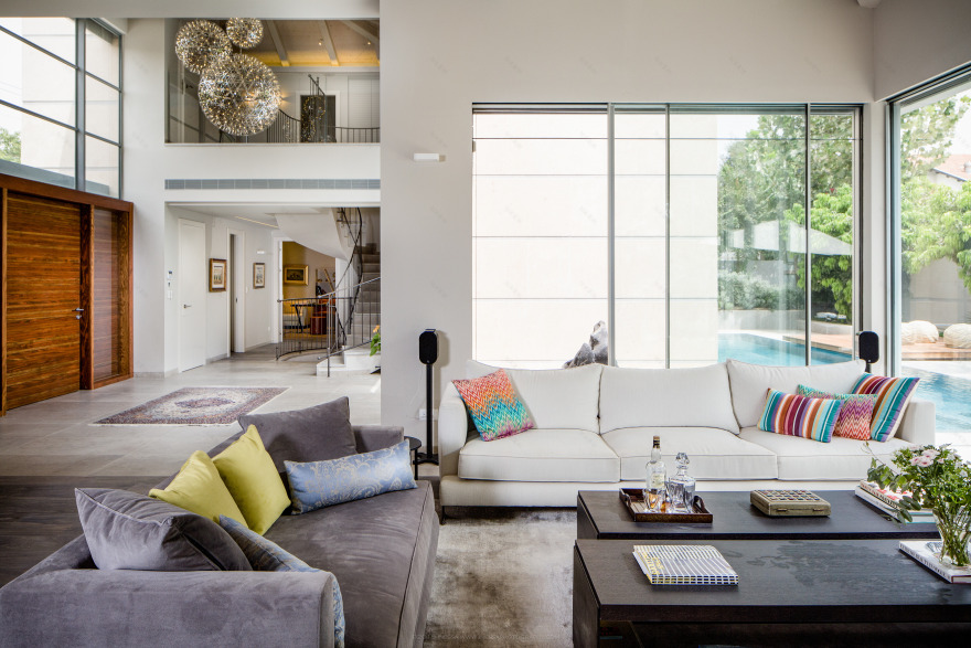 层叠空间,开放式别墅生活-5