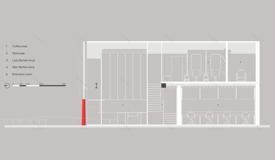 杭州Reef理发店丨中国杭州丨say architects-75