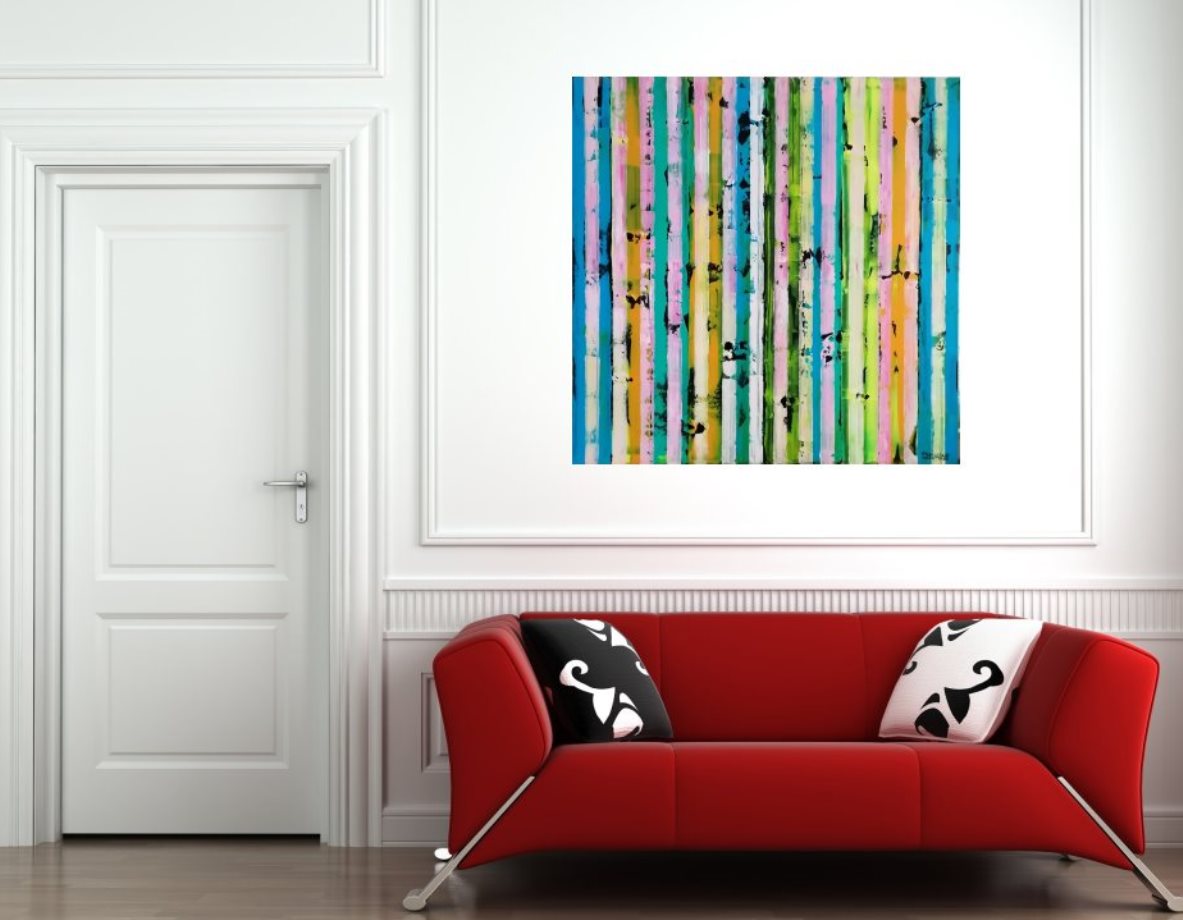 色彩线条的魅力 | Something wonderful 2 现代艺术画作-5