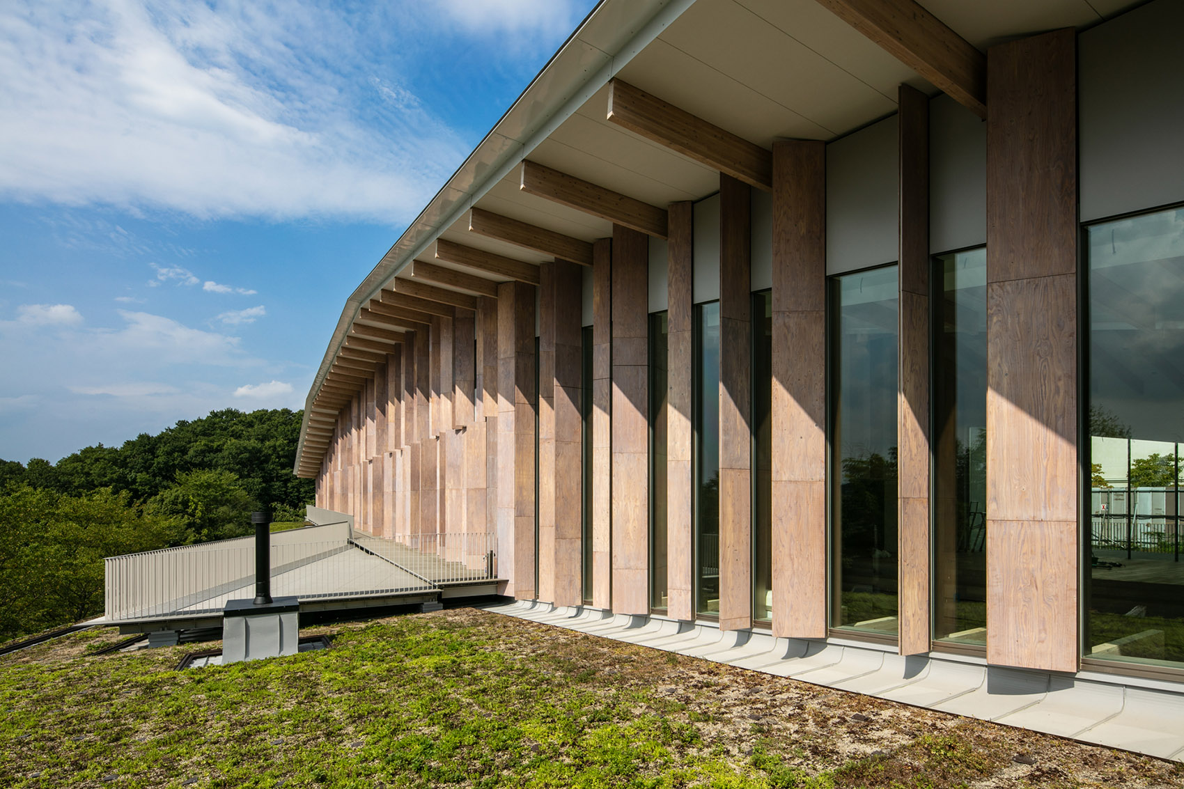 鶴川女子短期大学，东京/“木质玩具”拉近人与建筑的距离-9