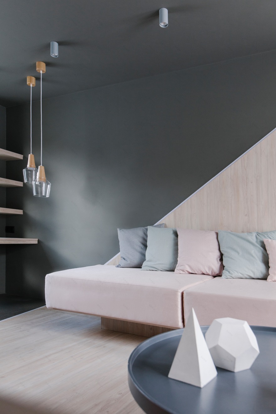 迷你空间大变奏 | 20 平米客厅的巧妙分区设计-10