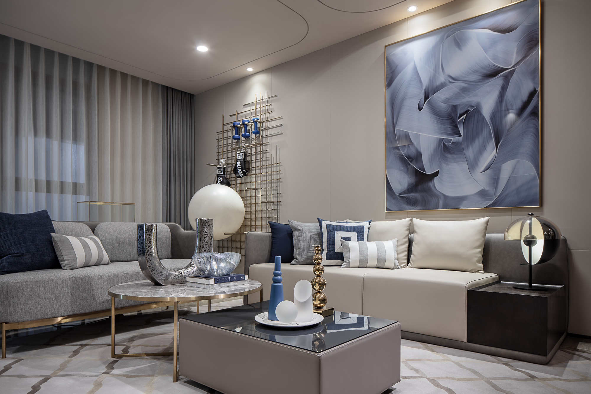 梵镜空间摄影 | 绿地汉正中心样板间-2