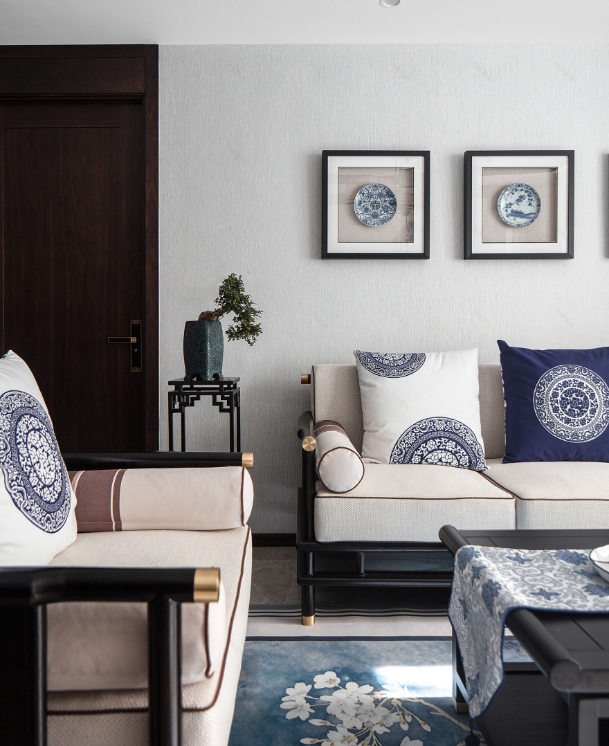 高科锦园的青花瓷风格设计-12