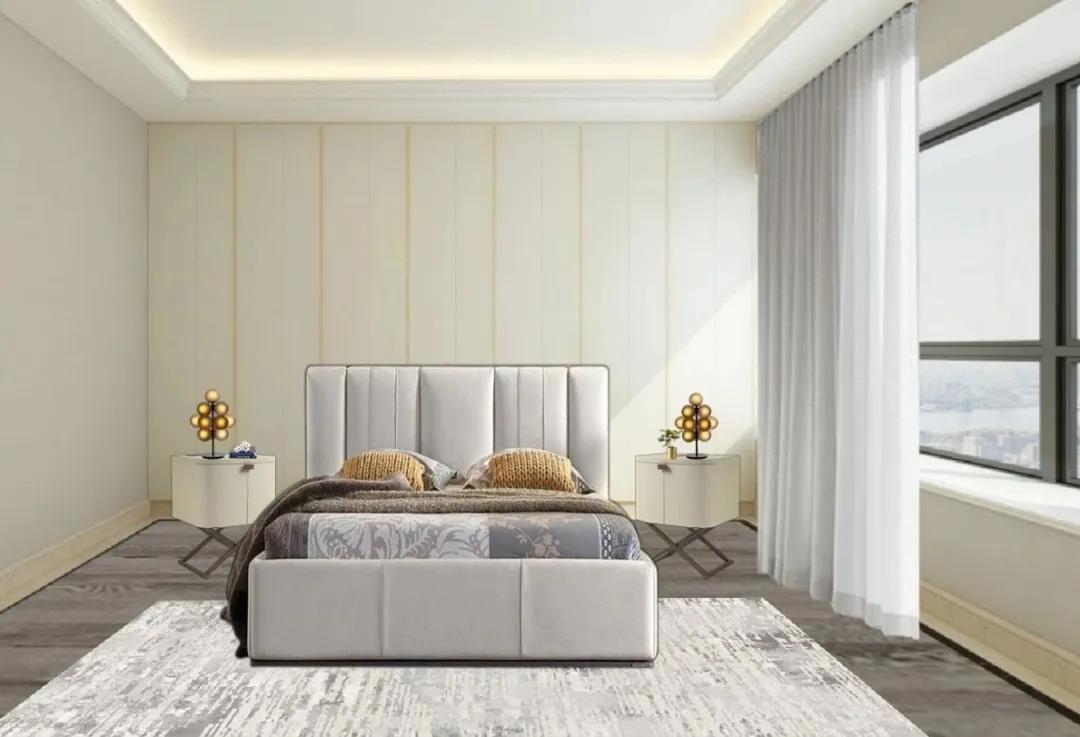 武汉 200㎡现代轻奢家居,融入古典元素,打造温馨共享空间-31