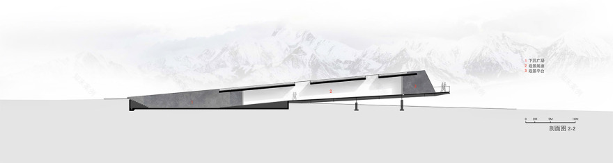 雪山下的神圣黑帐篷——藏地观景平台设计-81