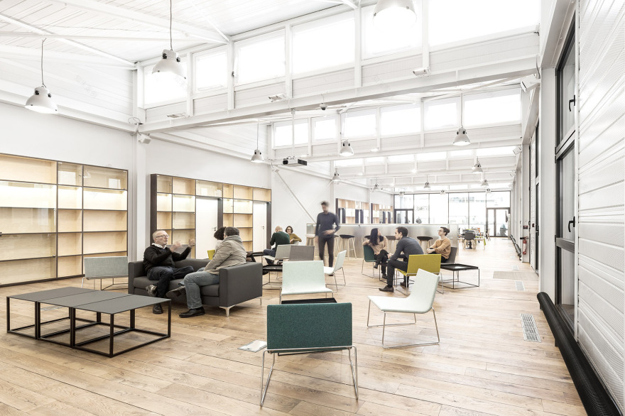 巴黎 C3S 展览空间 | 轻盈锯齿屋顶,明亮无拘束-18