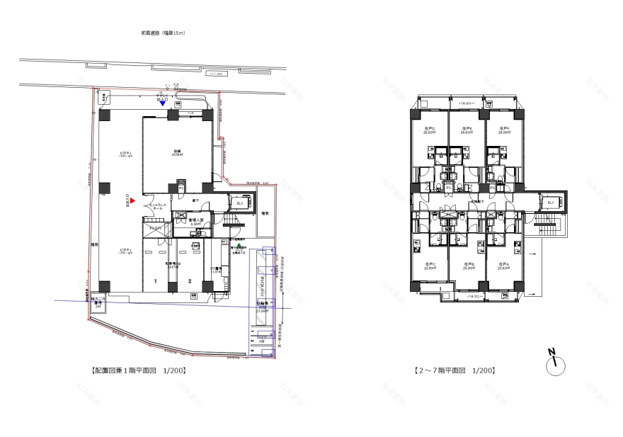 面向北的明亮公寓设计丨日本-23