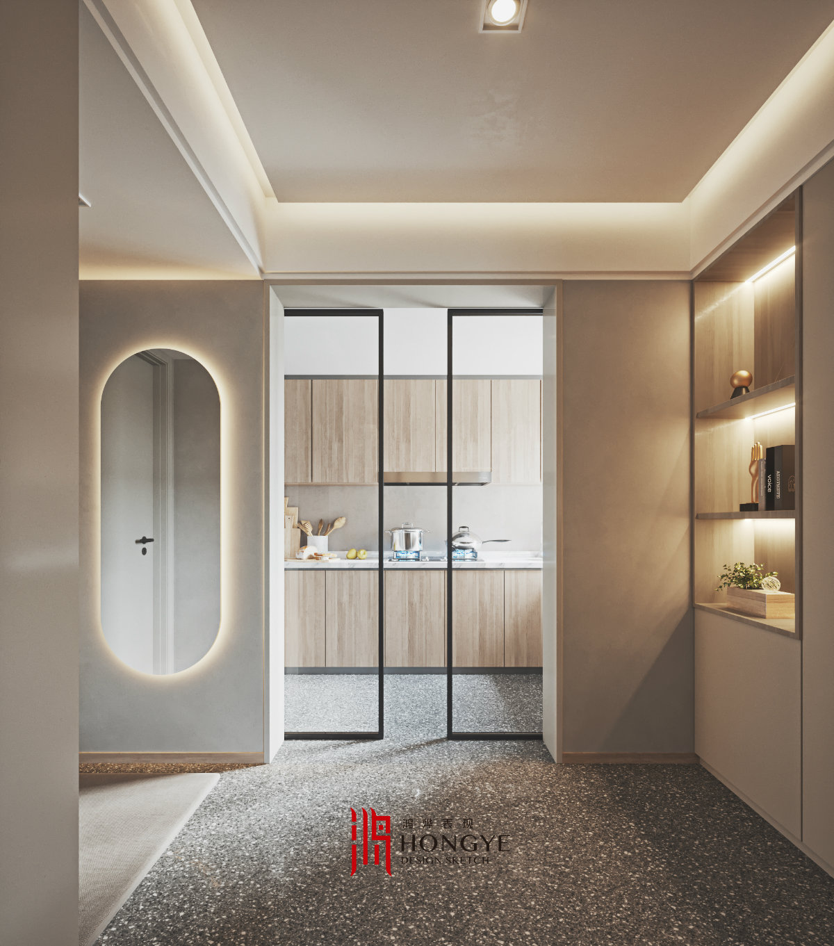 现代 木质打造生活气息-5