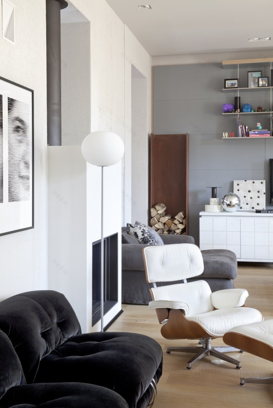 历史建筑中的现代魅力 - 意大利布雷西亚 17 世纪教堂改造公寓-9